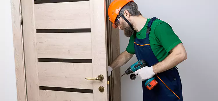 Replace Internal Door Handle with Lock Lacey